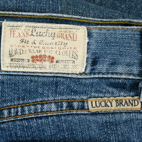 Lucky Brand Vintage Mid Rise Flare 31 x 28 Mid Rise Stretch Sz 10 (tag) - Picture 3 of 7